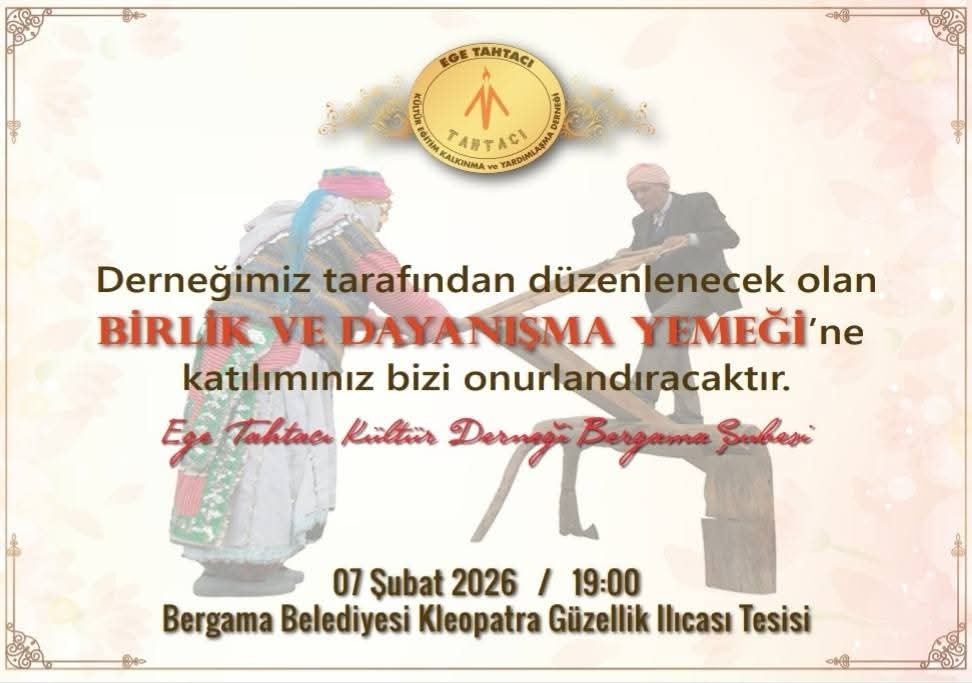 Bergama Birlik ve Dayanışma Yemeği - Fotoğraf 1
